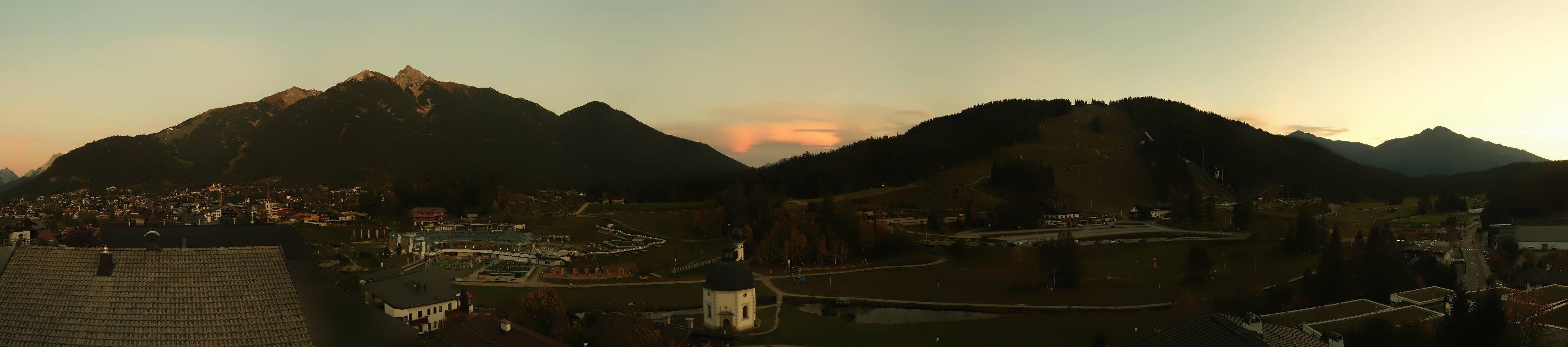 Archived image Webcam Seefeld church