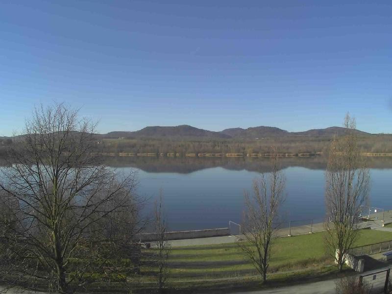 Archiv Foto Webcam Olberdorfer See: Blick auf das Zittauer Gebirge
