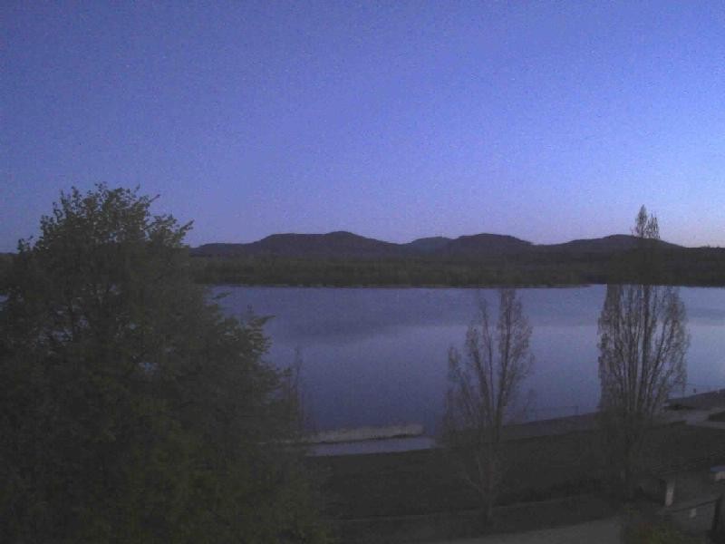 Archiv Foto Webcam Olberdorfer See: Blick auf das Zittauer Gebirge