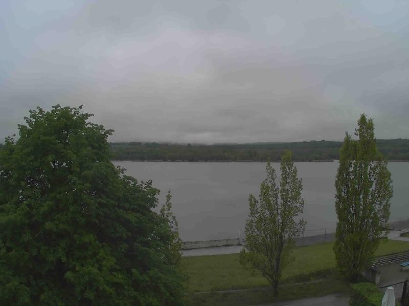 Archiv Foto Webcam Olberdorfer See: Blick auf das Zittauer Gebirge