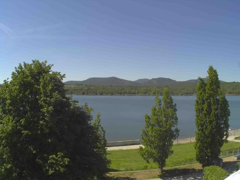 Archiv Foto Webcam Olberdorfer See: Blick auf das Zittauer Gebirge