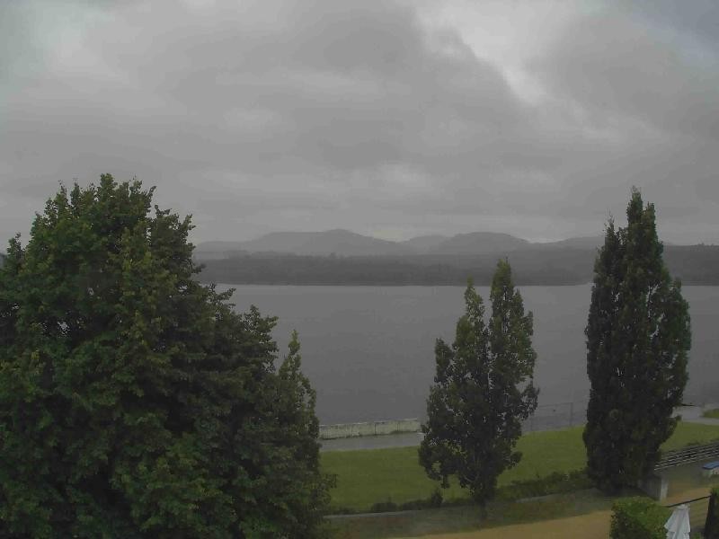 Archiv Foto Webcam Olberdorfer See: Blick auf das Zittauer Gebirge