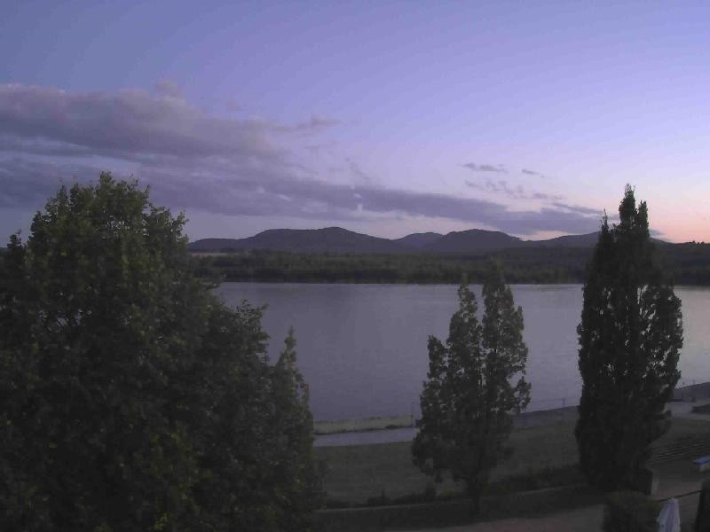 Archiv Foto Webcam Olberdorfer See: Blick auf das Zittauer Gebirge