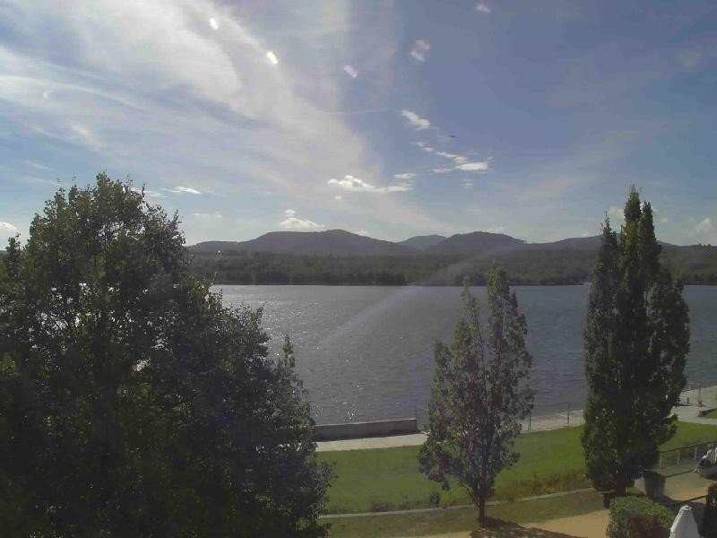 Archiv Foto Webcam Olberdorfer See: Blick auf das Zittauer Gebirge