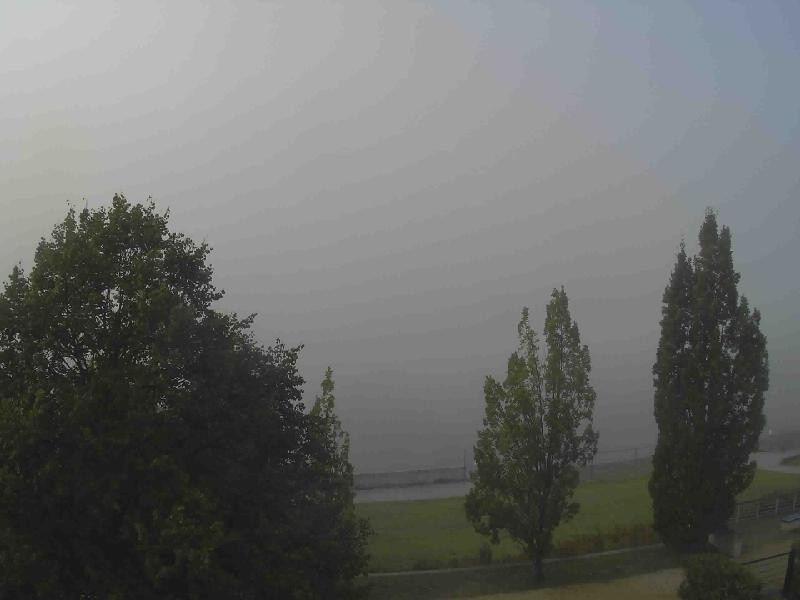 Archiv Foto Webcam Olberdorfer See: Blick auf das Zittauer Gebirge