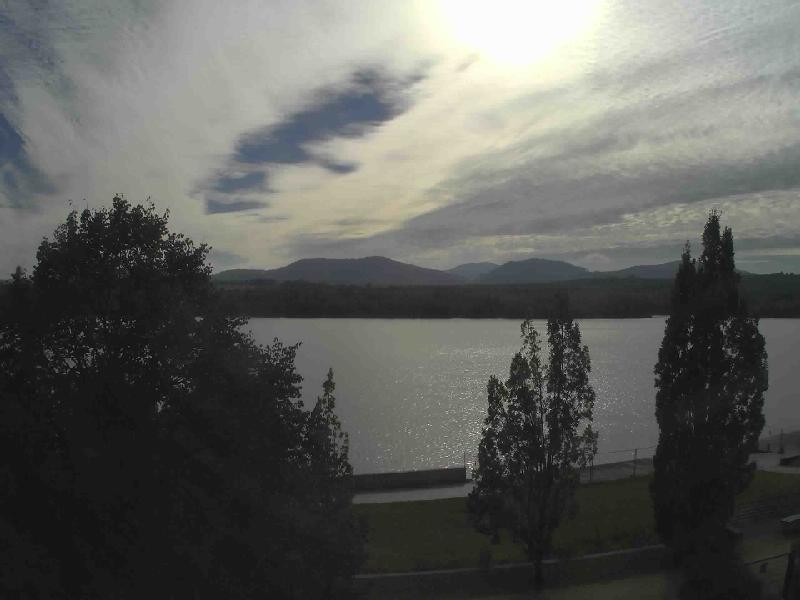 Archiv Foto Webcam Olberdorfer See: Blick auf das Zittauer Gebirge
