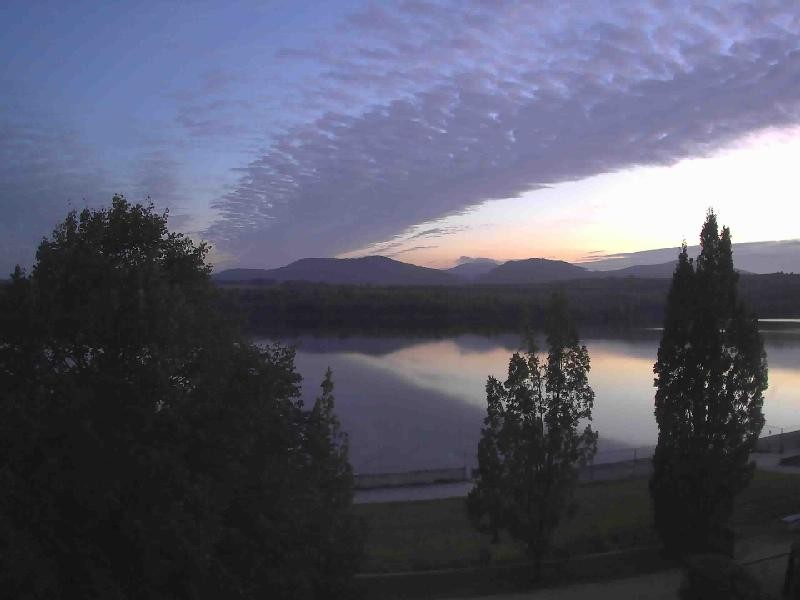 Archiv Foto Webcam Olberdorfer See: Blick auf das Zittauer Gebirge