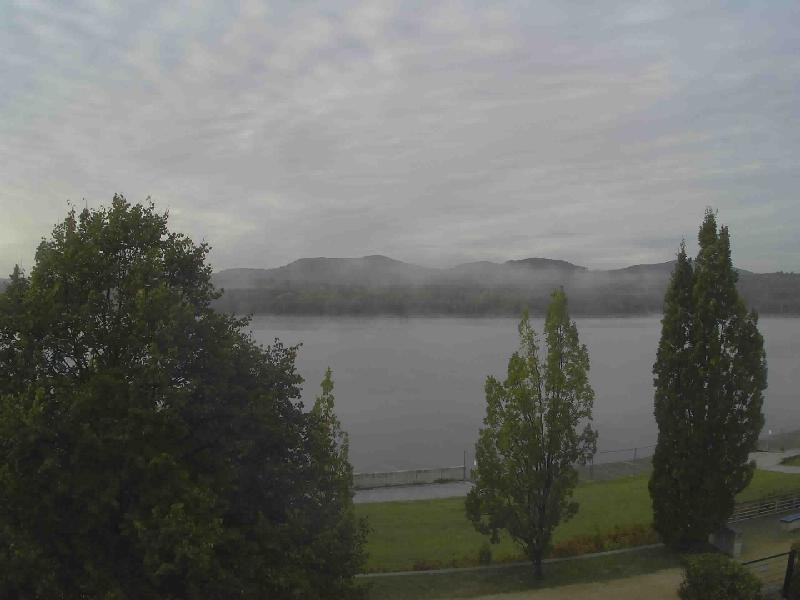Archiv Foto Webcam Olberdorfer See: Blick auf das Zittauer Gebirge