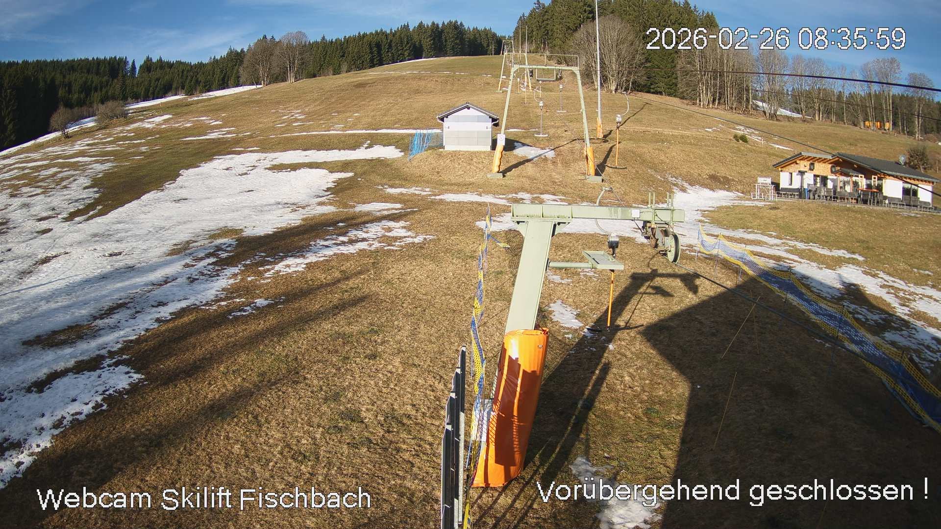 Archived image Webcam View at Fischbach at the Schluchsee