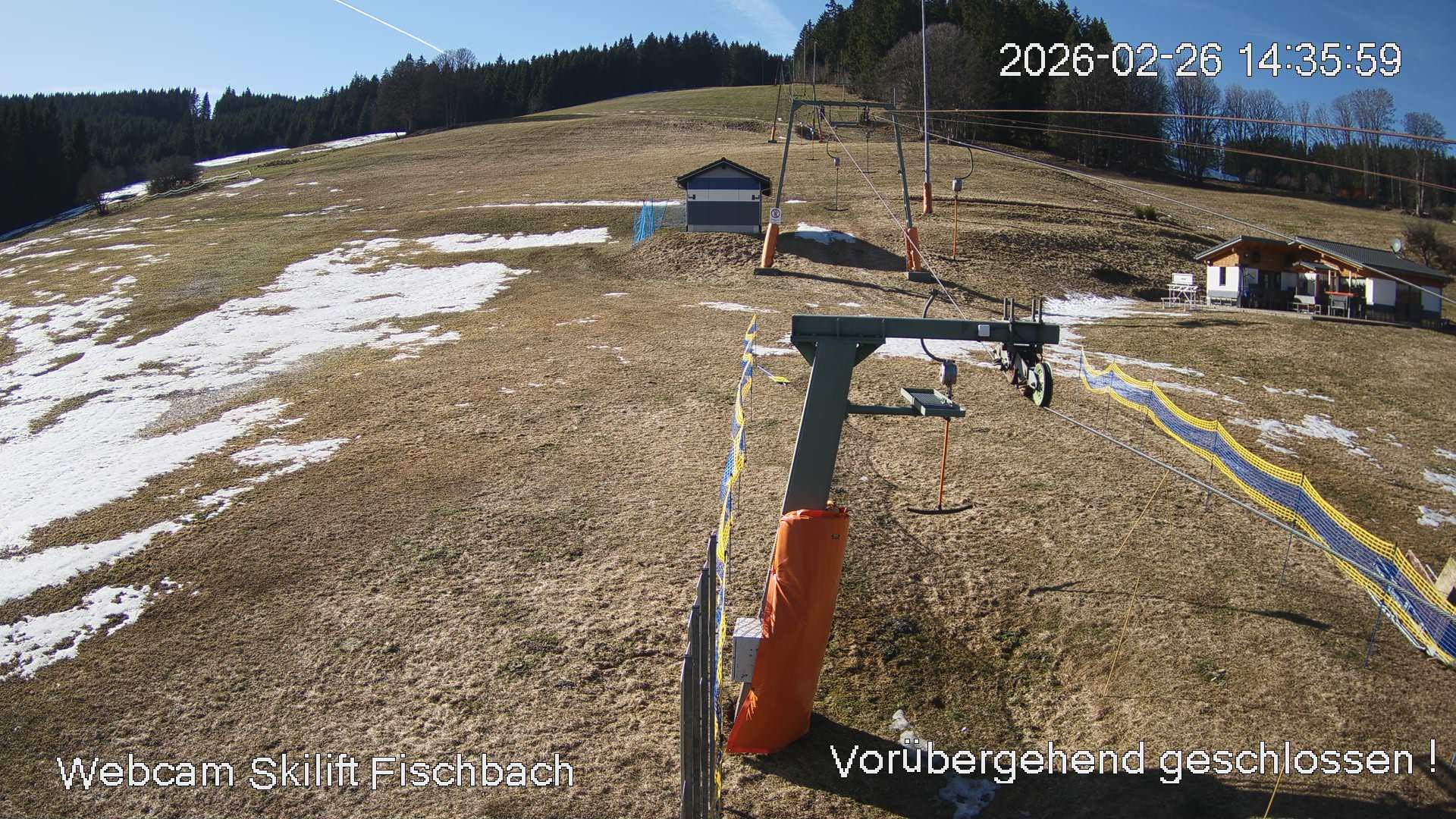 Archived image Webcam View at Fischbach at the Schluchsee