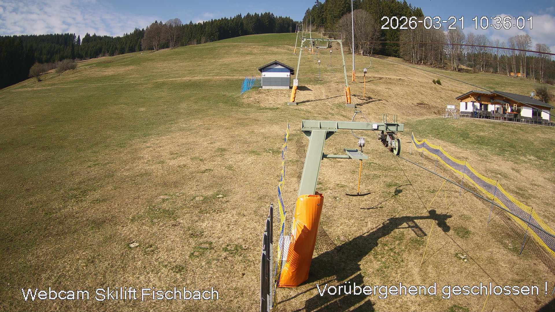 Archived image Webcam View at Fischbach at the Schluchsee