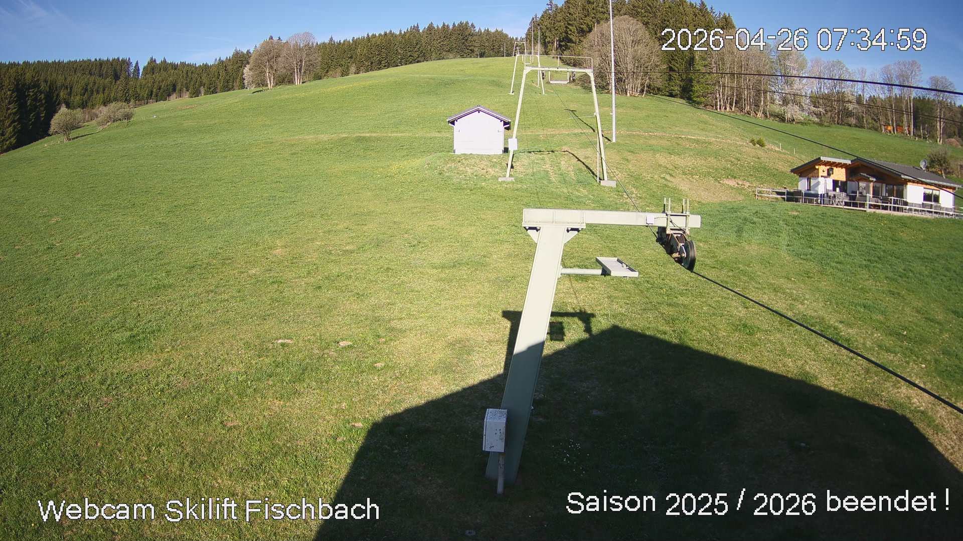 Archiv Foto Webcam Fischbach am Schluchsee