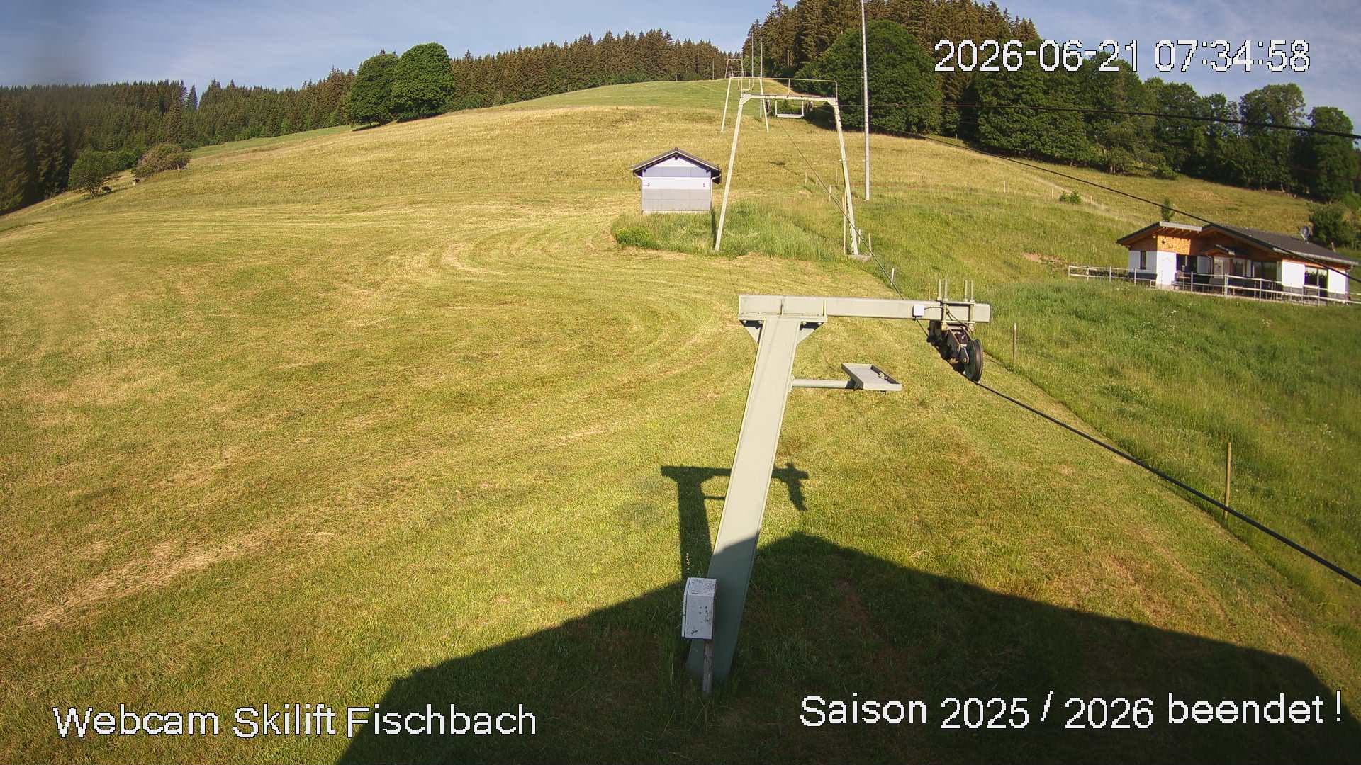 Archived image Webcam View at Fischbach at the Schluchsee