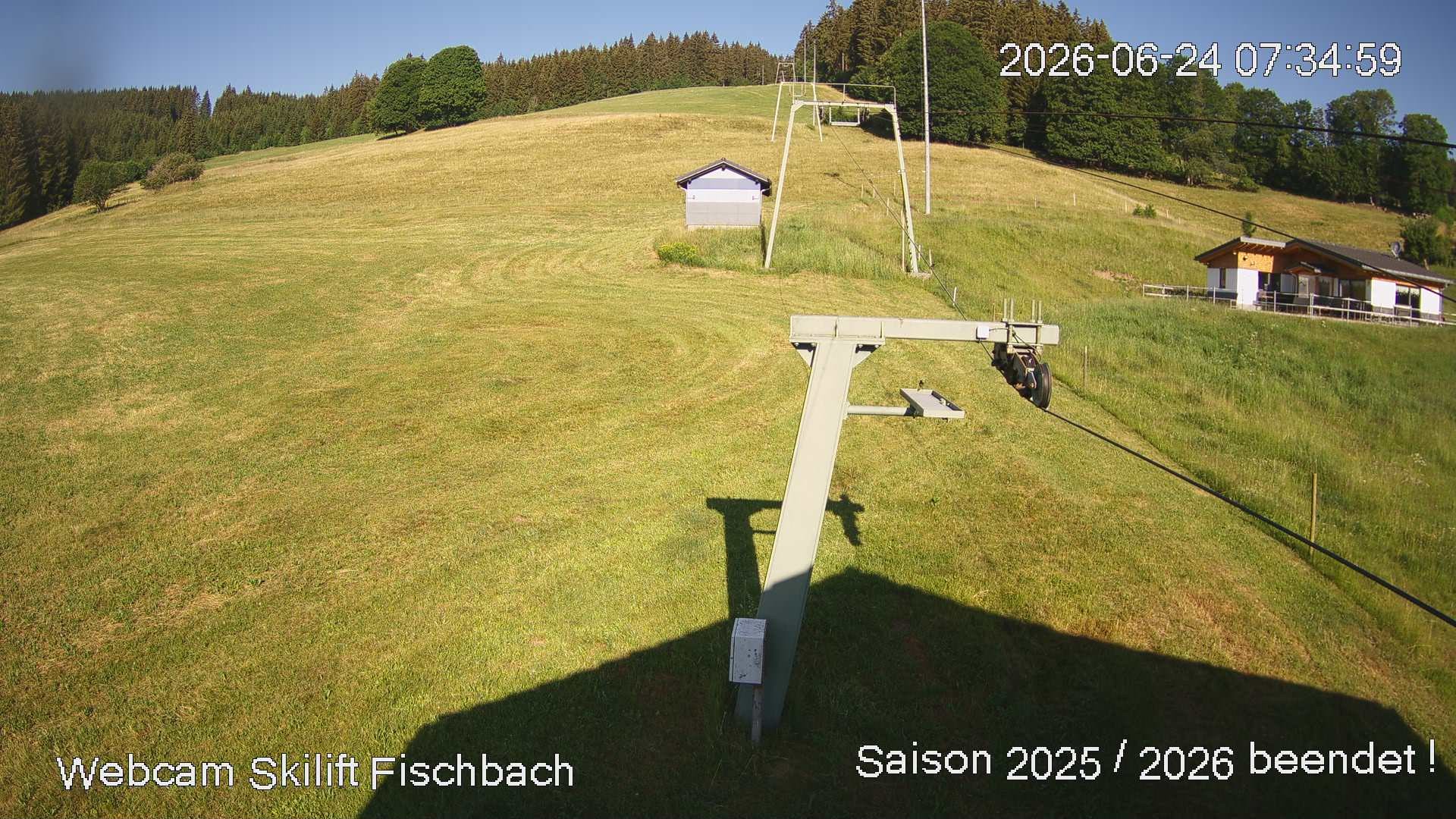 Archived image Webcam View at Fischbach at the Schluchsee