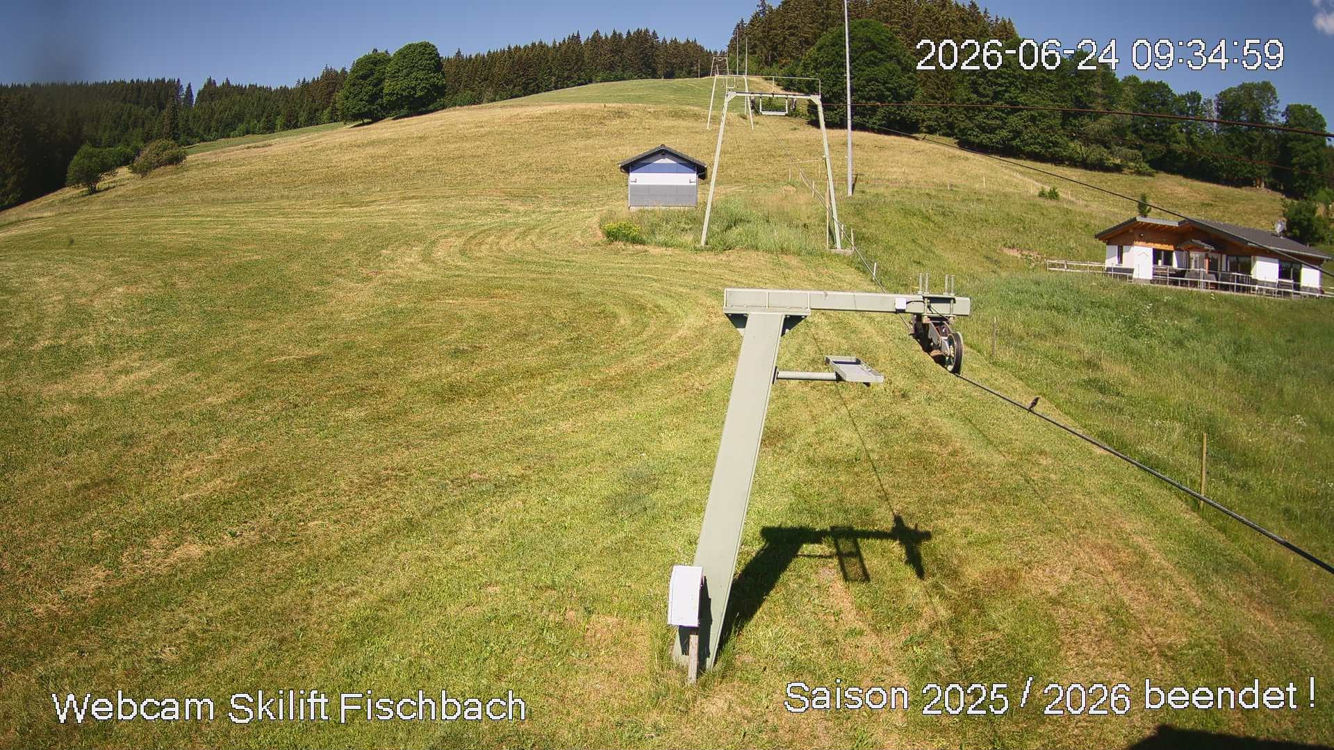 Archived image Webcam View at Fischbach at the Schluchsee