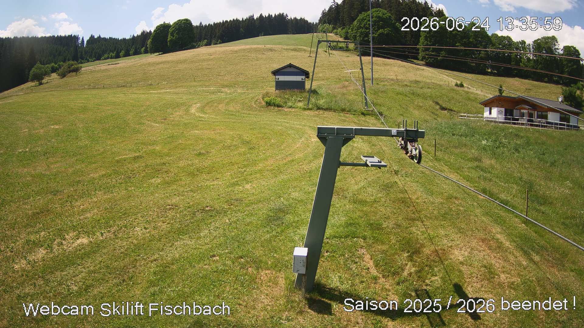 Archived image Webcam View at Fischbach at the Schluchsee