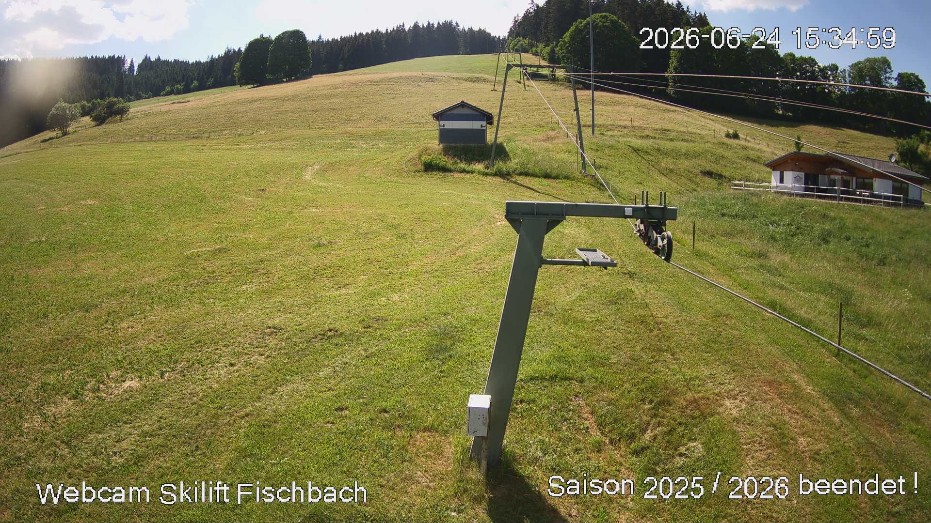 Archived image Webcam View at Fischbach at the Schluchsee