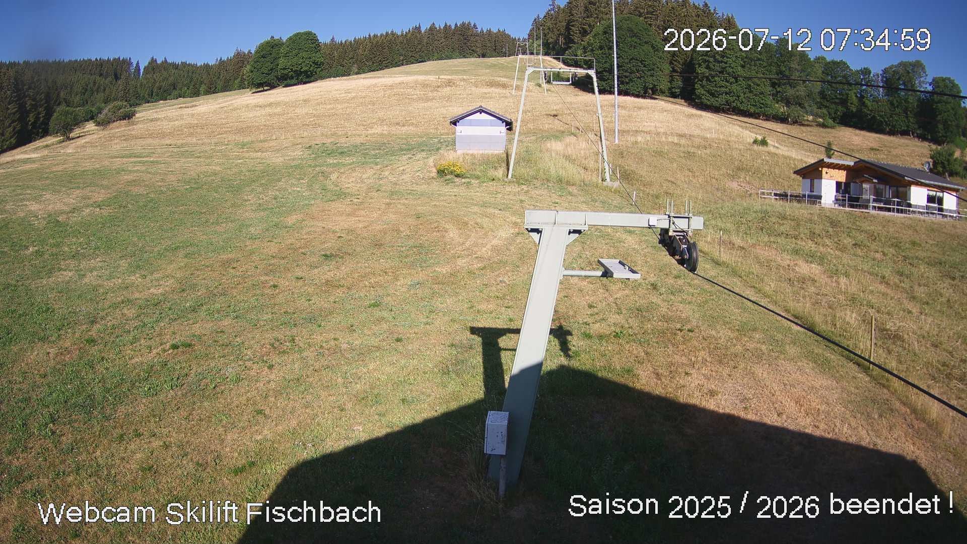 Archived image Webcam View at Fischbach at the Schluchsee