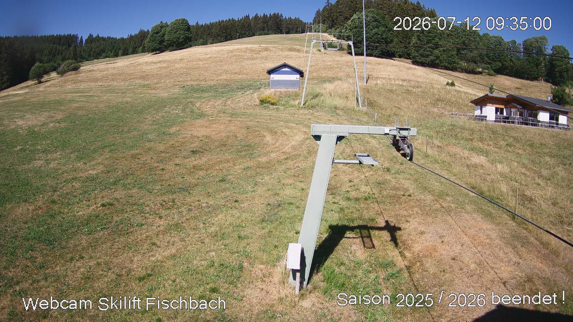 Archived image Webcam View at Fischbach at the Schluchsee