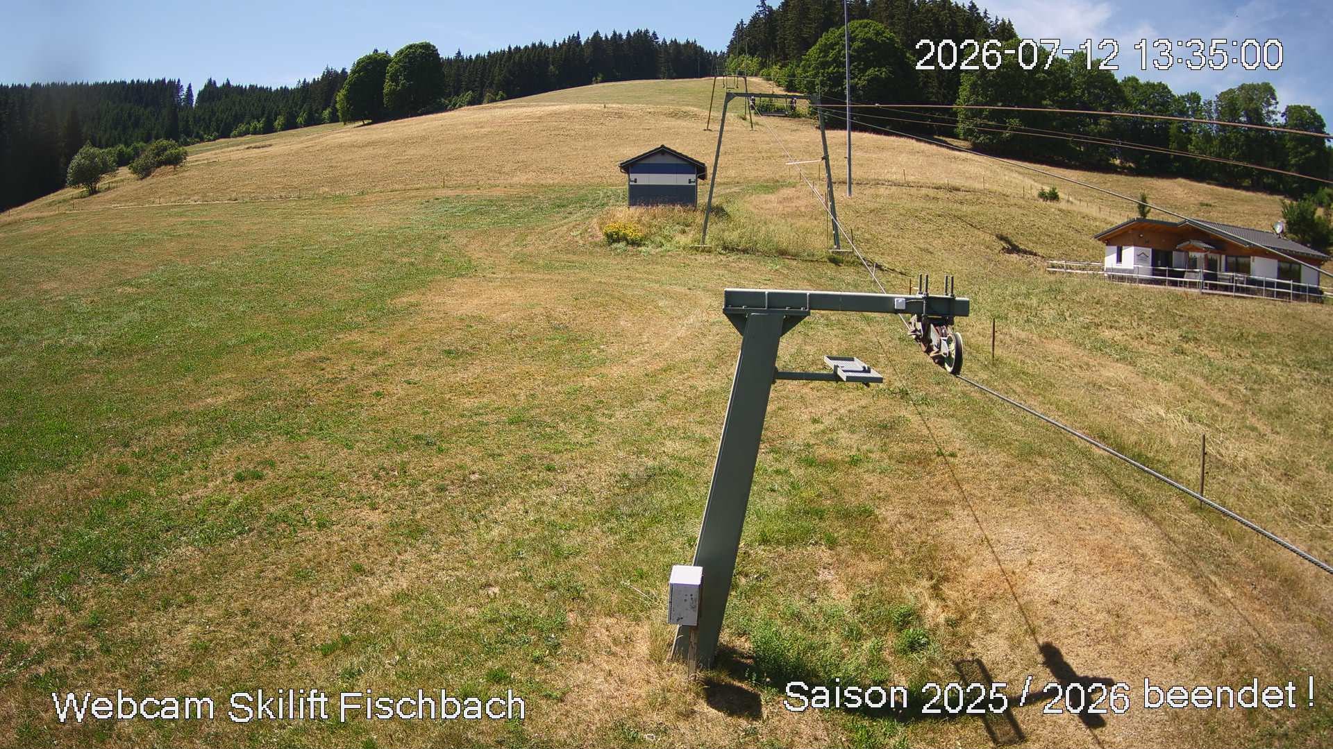 Archived image Webcam View at Fischbach at the Schluchsee