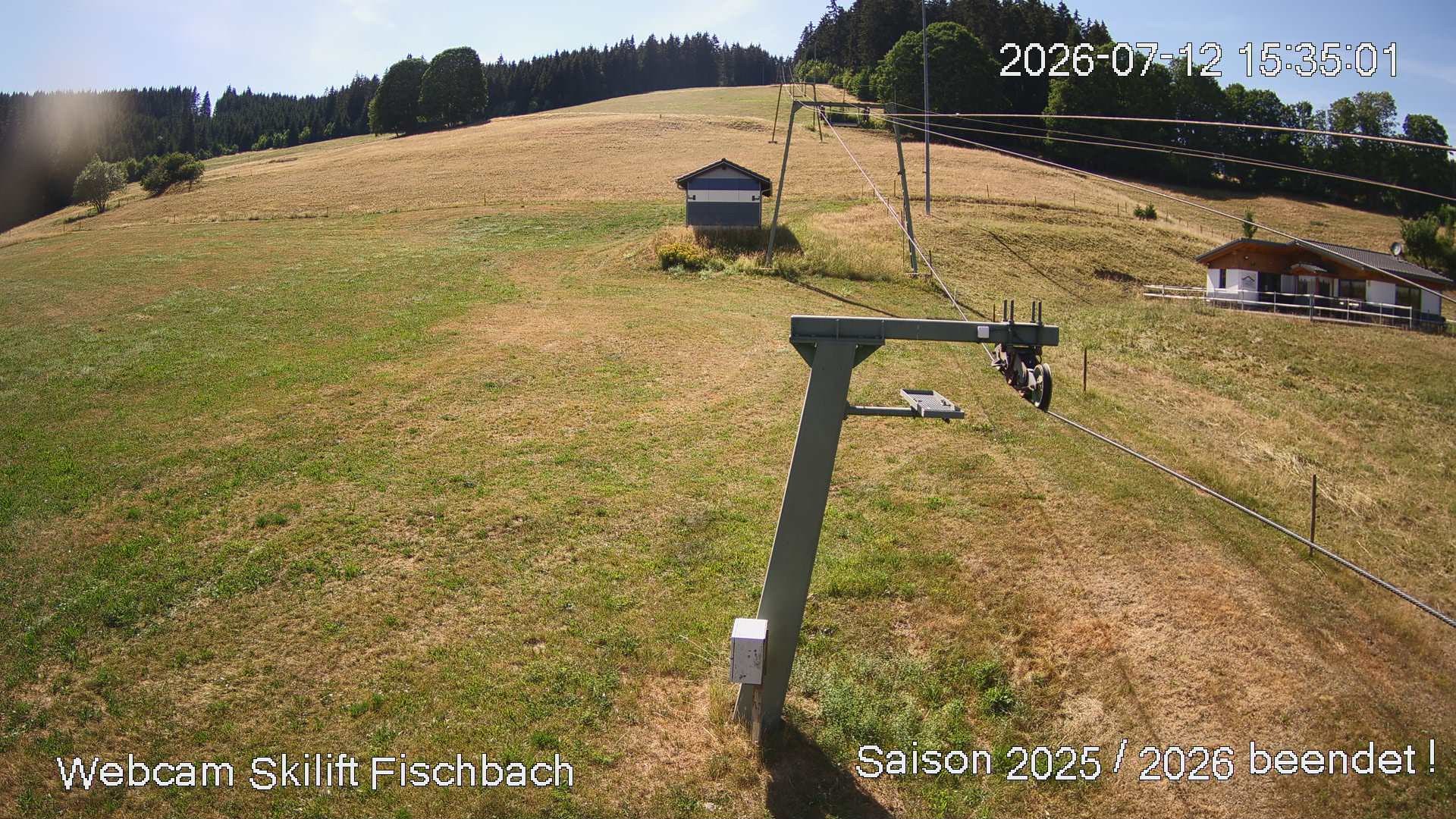 Archived image Webcam View at Fischbach at the Schluchsee
