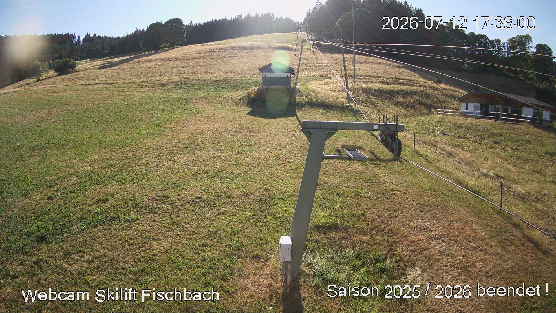 Archived image Webcam View at Fischbach at the Schluchsee
