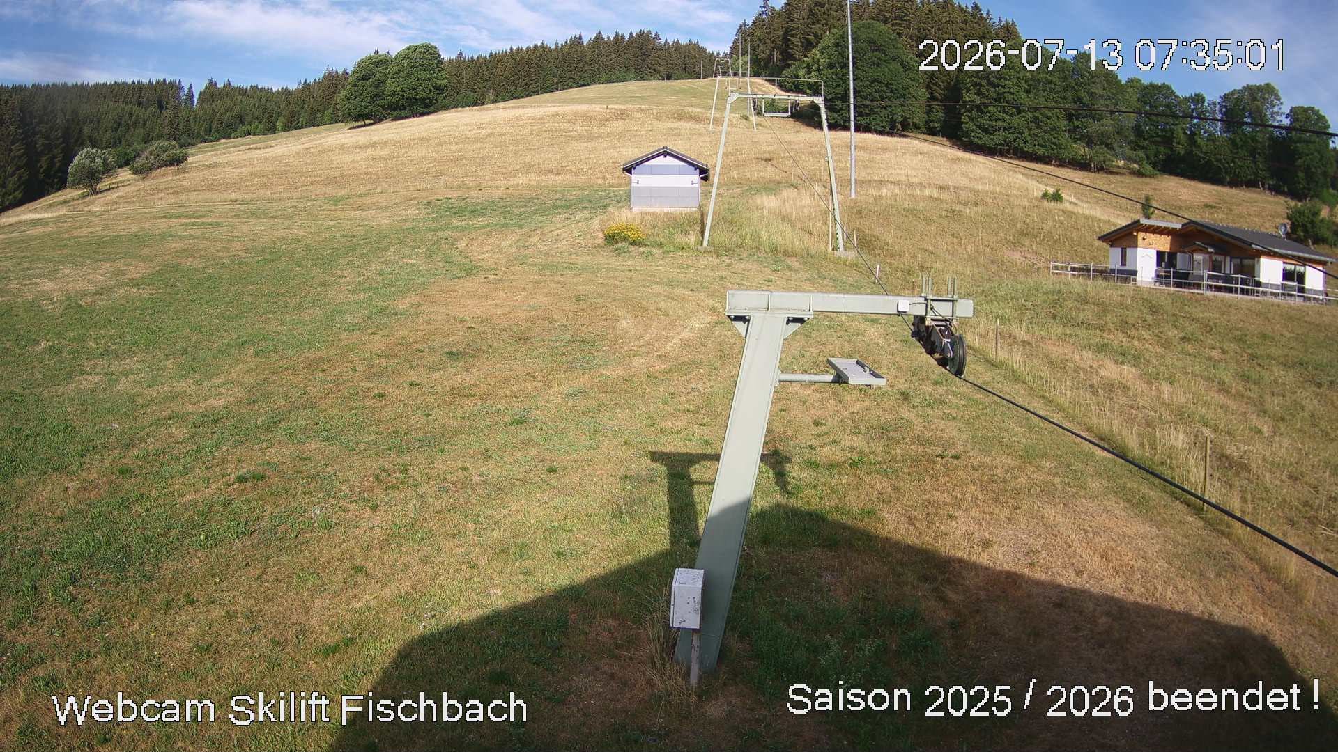 Archived image Webcam View at Fischbach at the Schluchsee