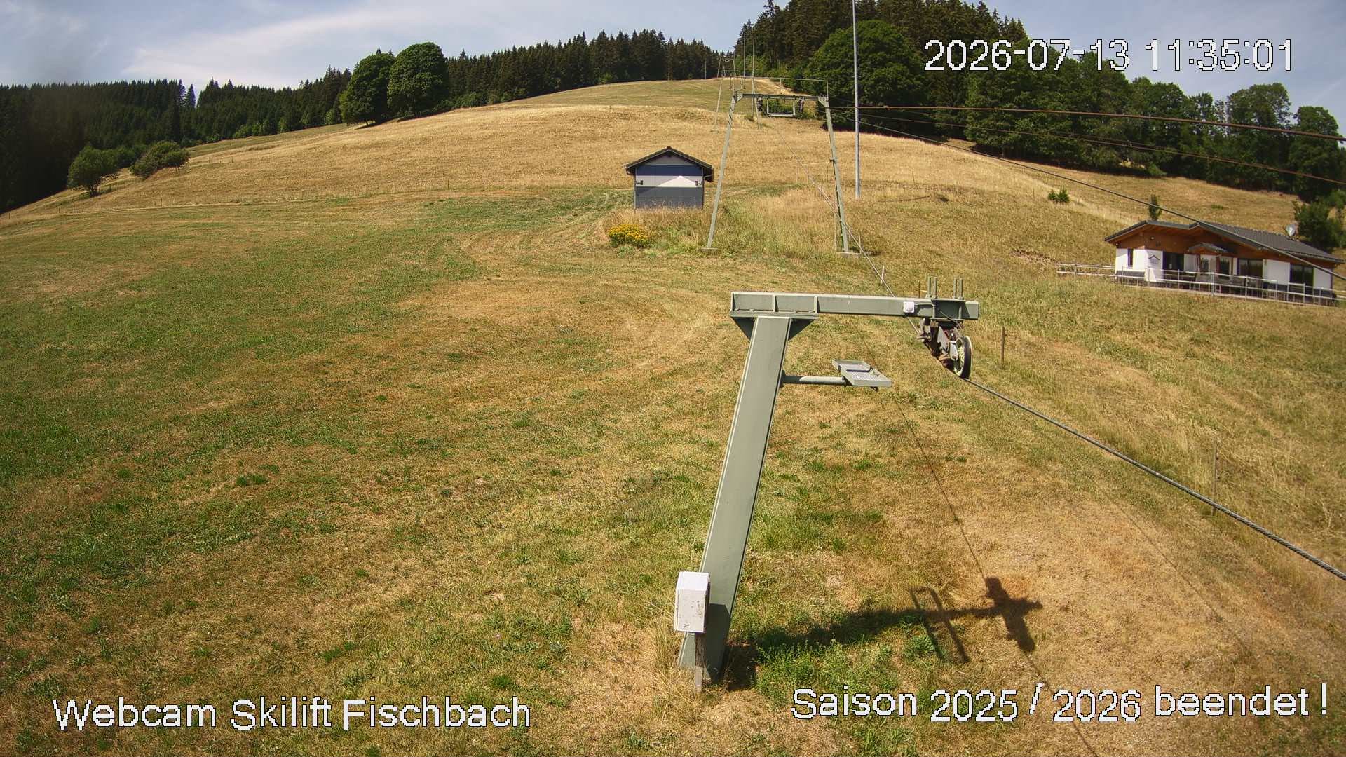 Archived image Webcam View at Fischbach at the Schluchsee