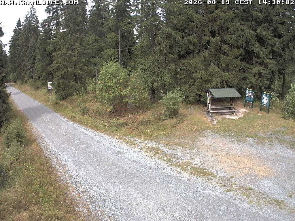 Archiv Foto Webcam Hirschenstander Pass