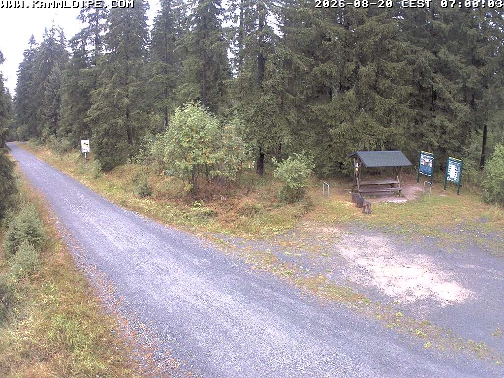 Archiv Foto Webcam Hirschenstander Pass