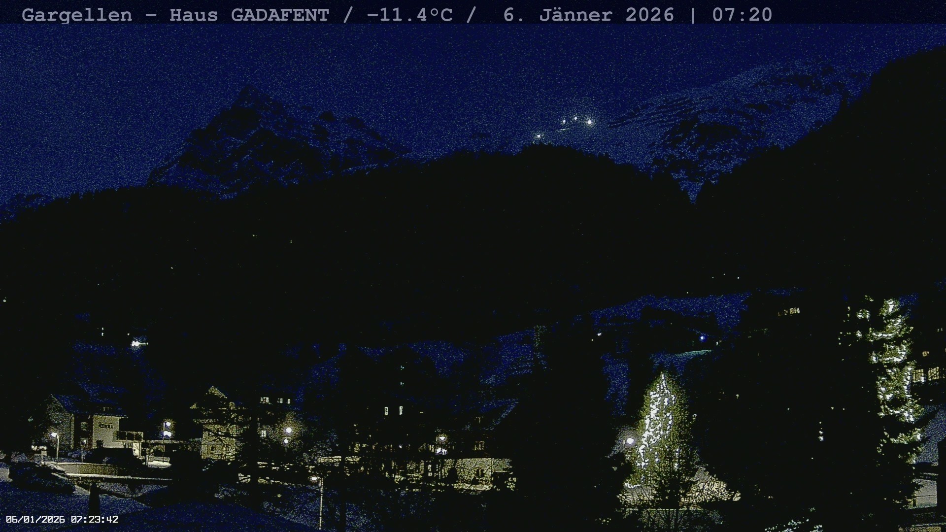 Archiv Foto Webcam Gargellen - Schafberg