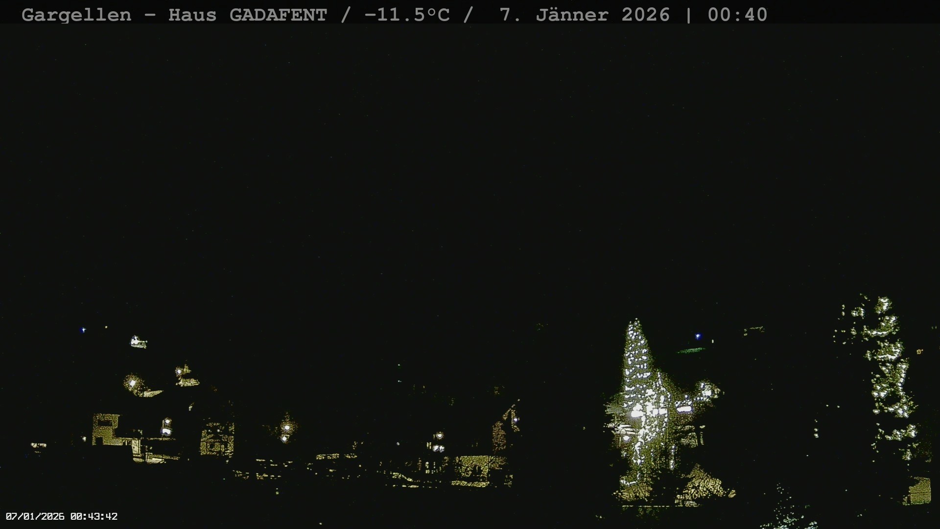 Archiv Foto Webcam Gargellen - Schafberg