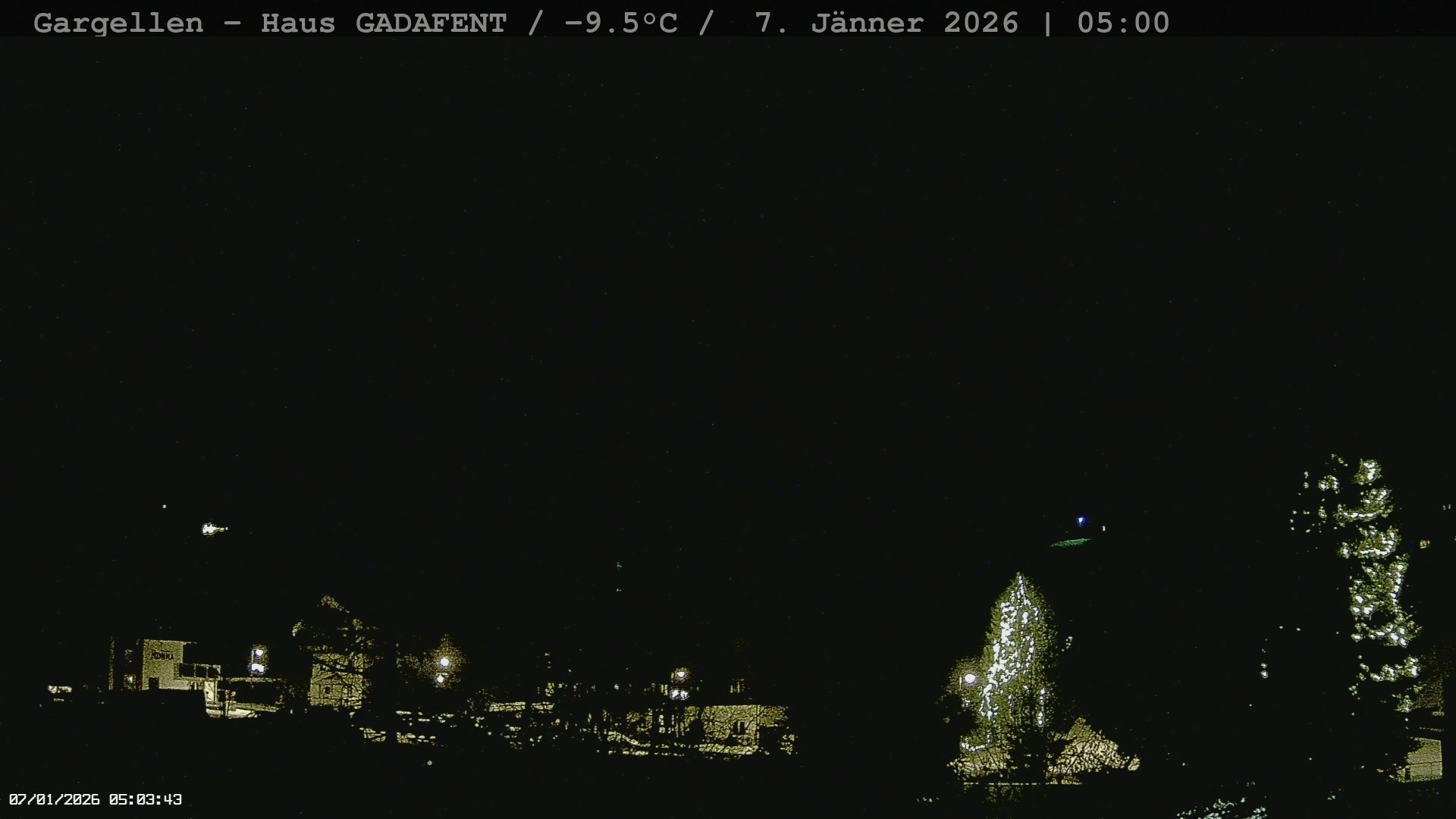 Archiv Foto Webcam Gargellen - Schafberg