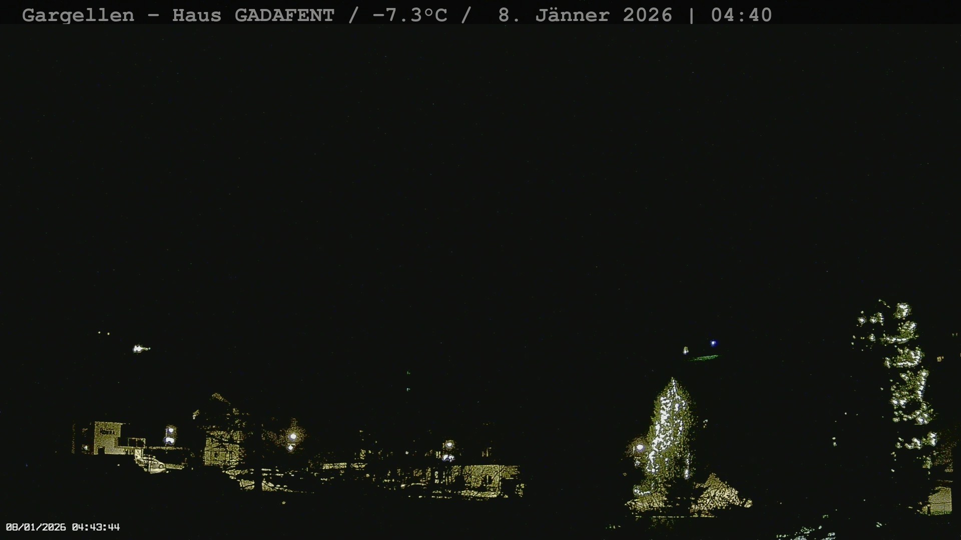 Archiv Foto Webcam Gargellen - Schafberg