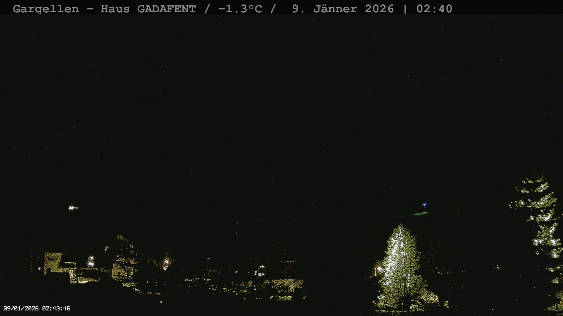 Archived image Webcam Schafberg Gargellen