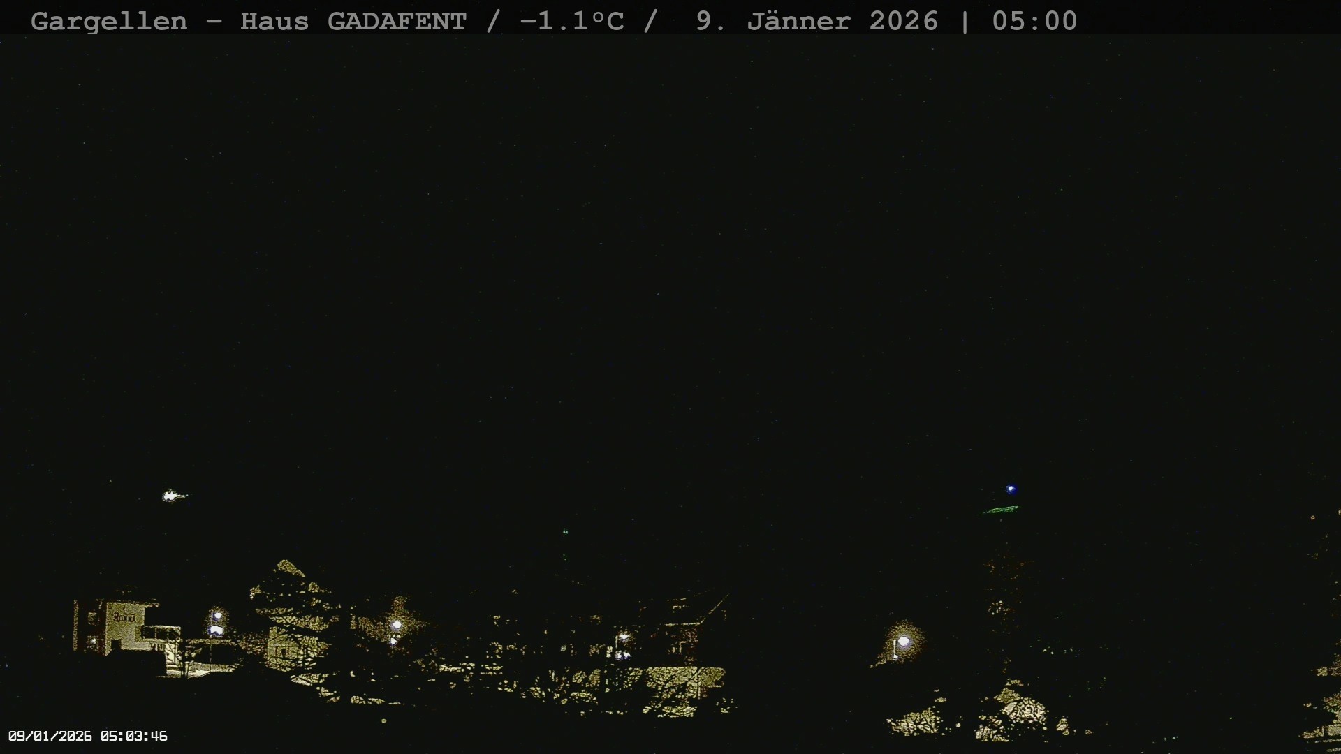 Archived image Webcam Schafberg Gargellen