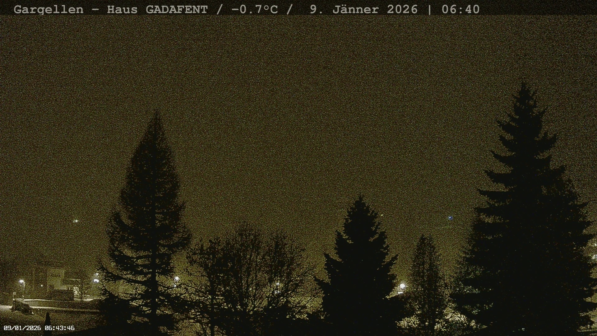 Archived image Webcam Schafberg Gargellen