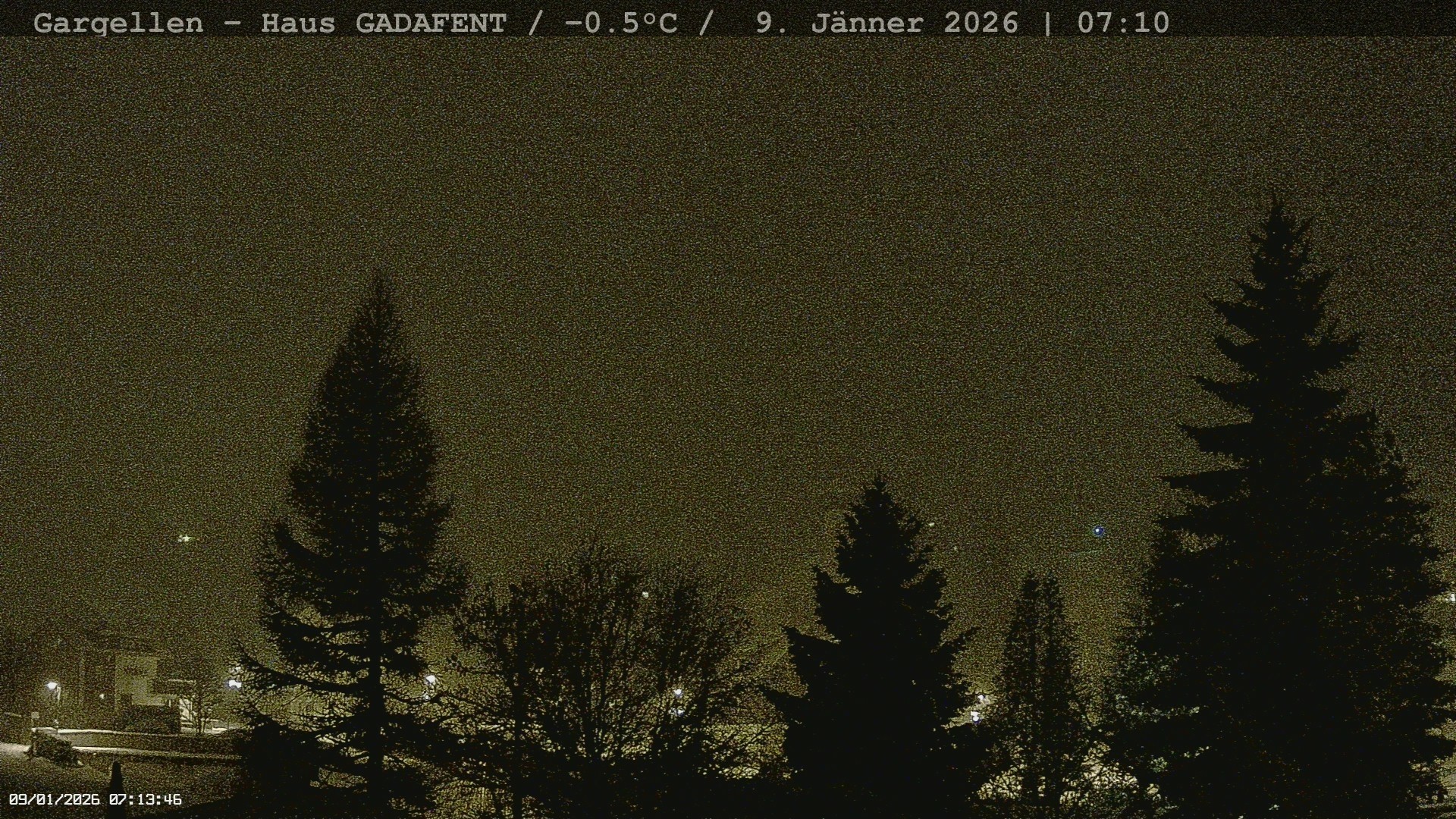 Archived image Webcam Schafberg Gargellen