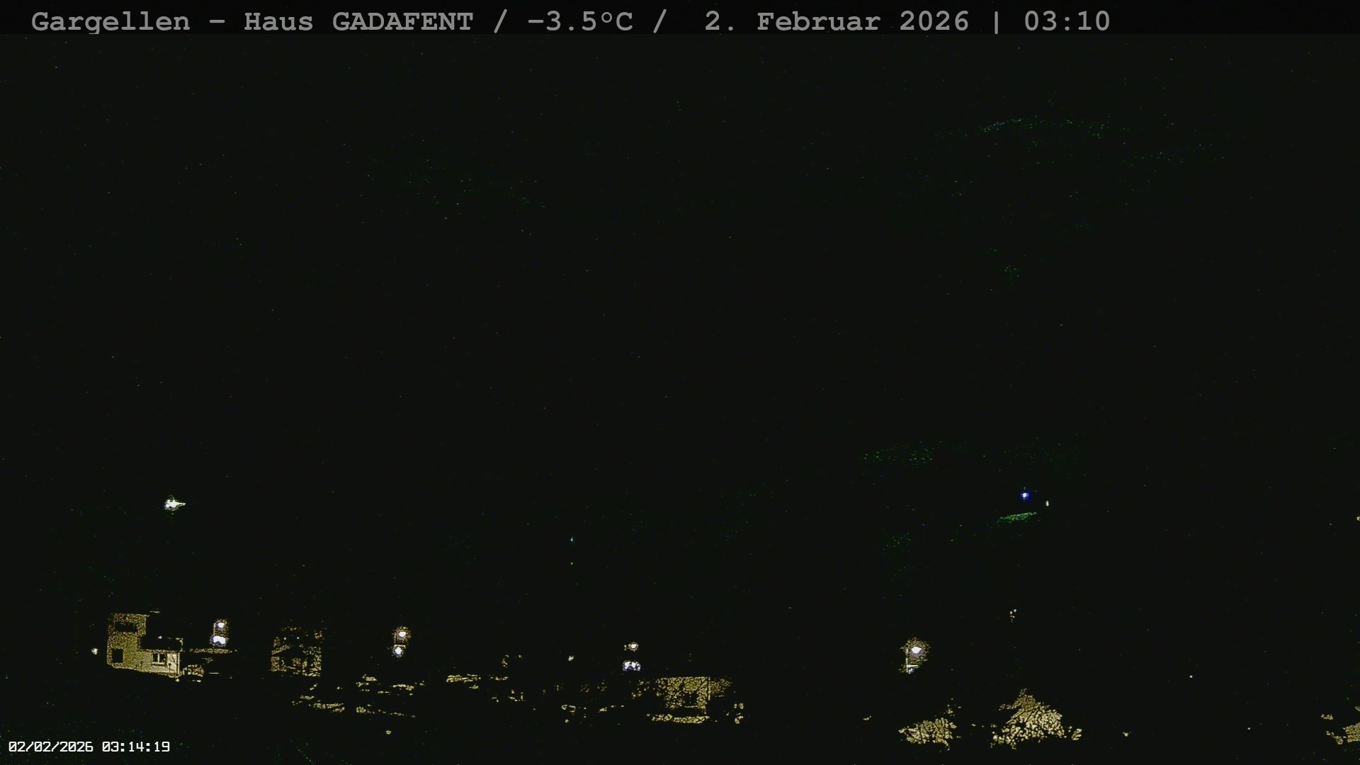 Archiv Foto Webcam Gargellen - Schafberg