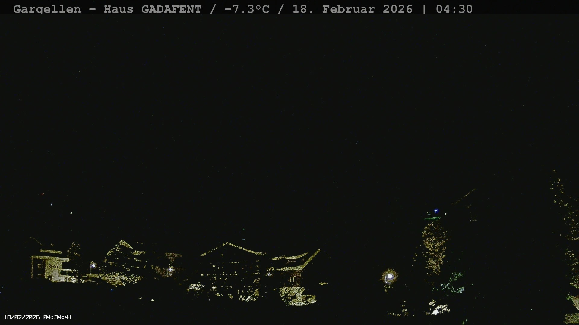 Archiv Foto Webcam Gargellen - Schafberg