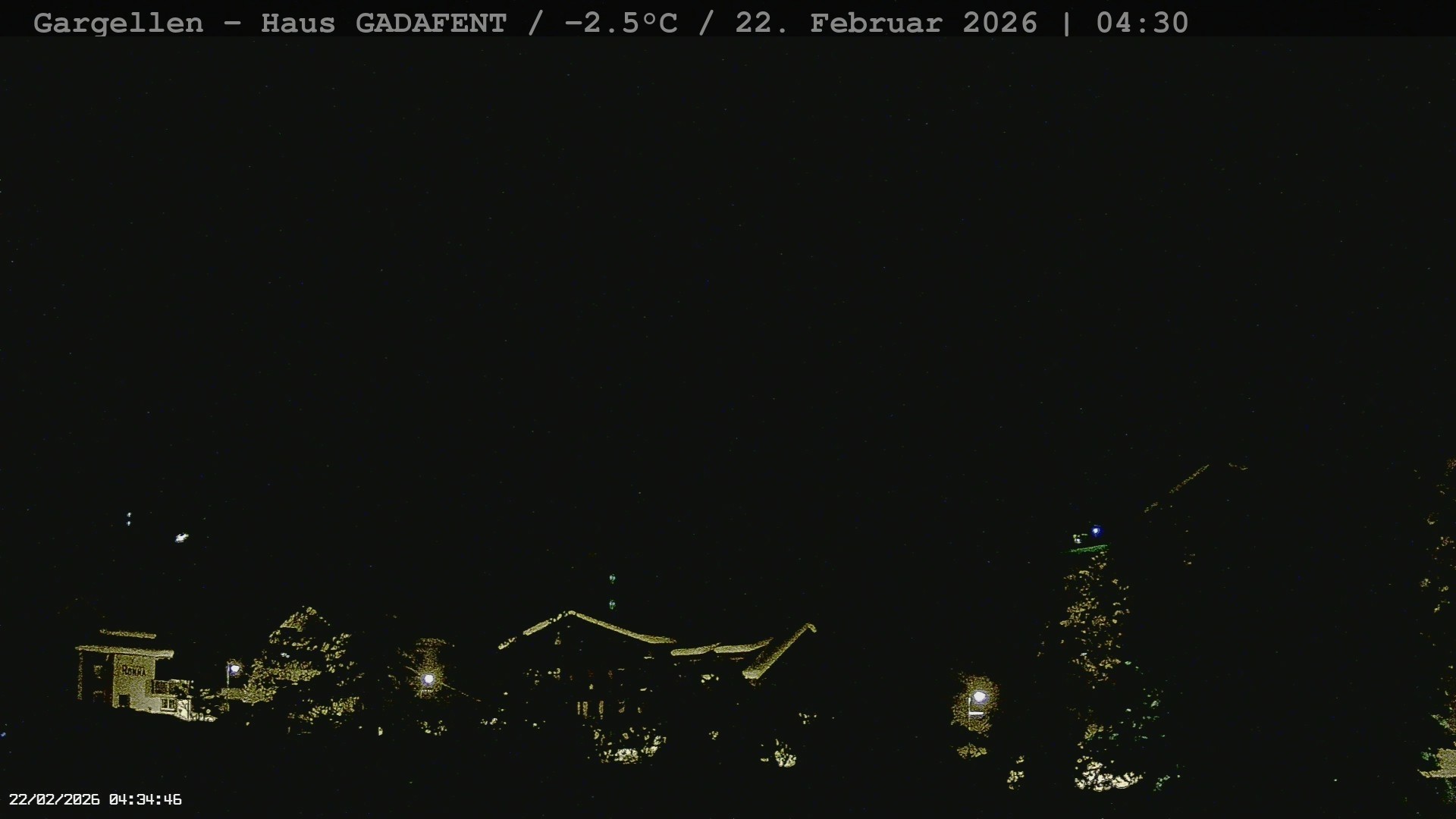 Archived image Webcam Schafberg Gargellen