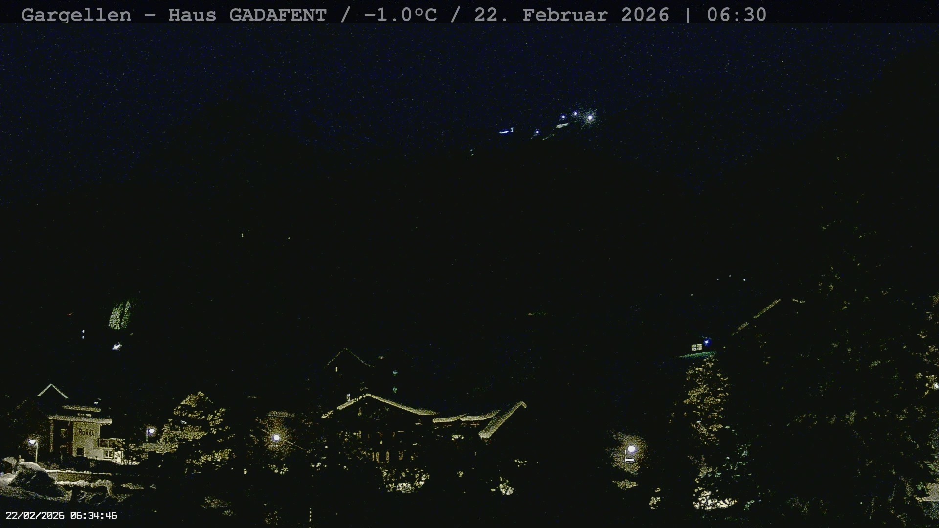 Archived image Webcam Schafberg Gargellen