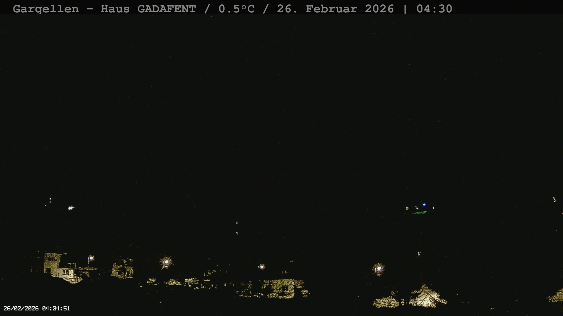 Archived image Webcam Schafberg Gargellen