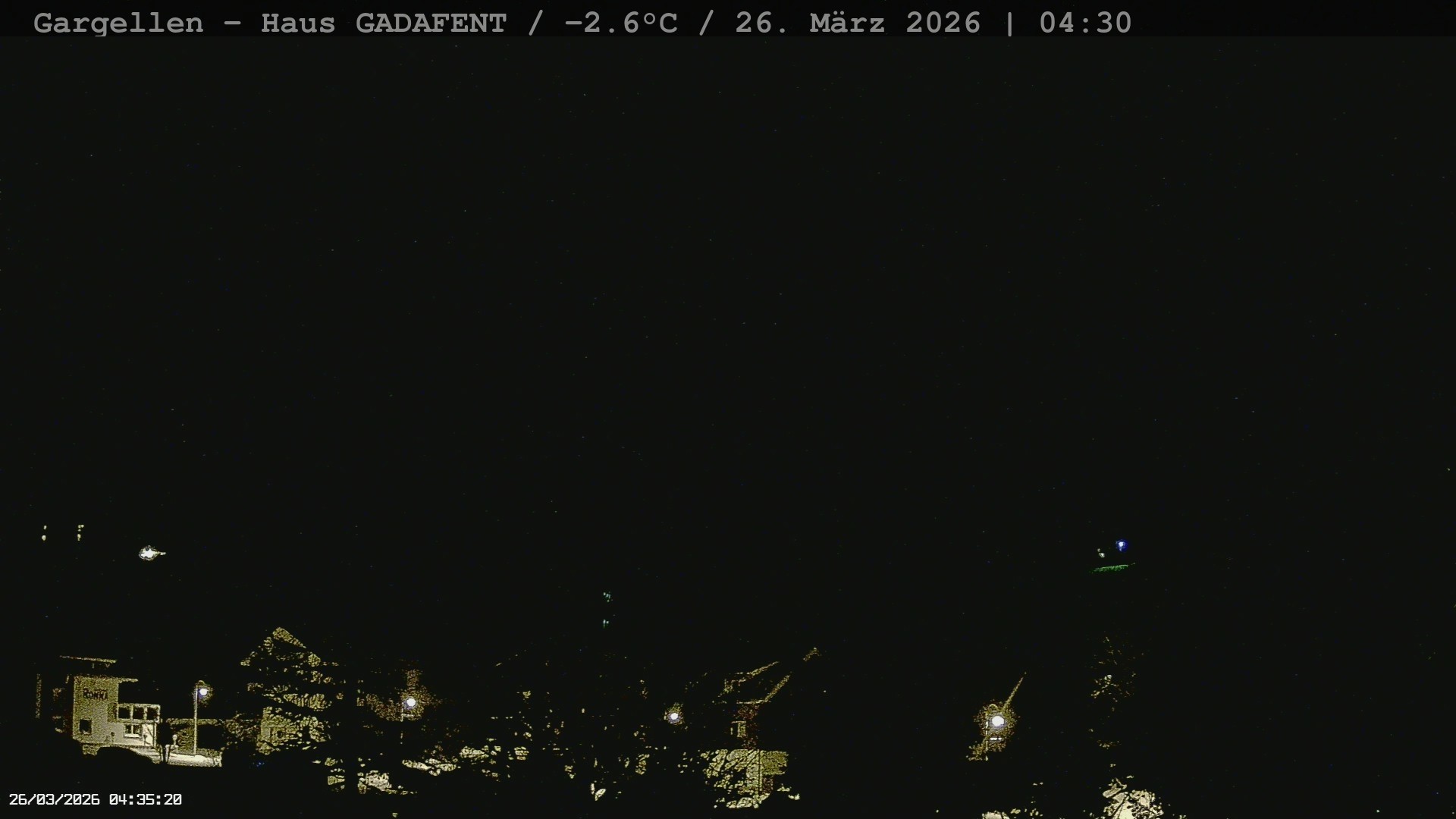 Archived image Webcam Schafberg Gargellen