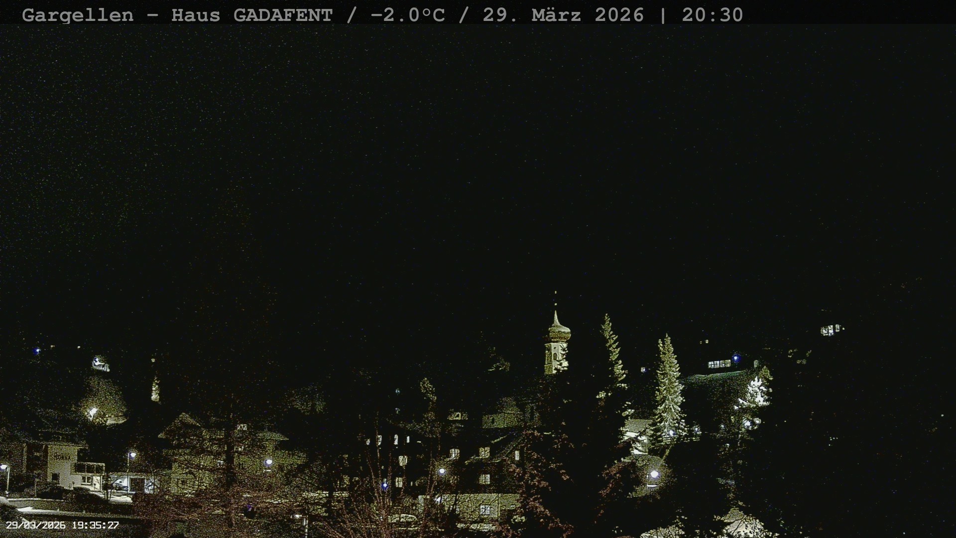 Archived image Webcam Schafberg Gargellen