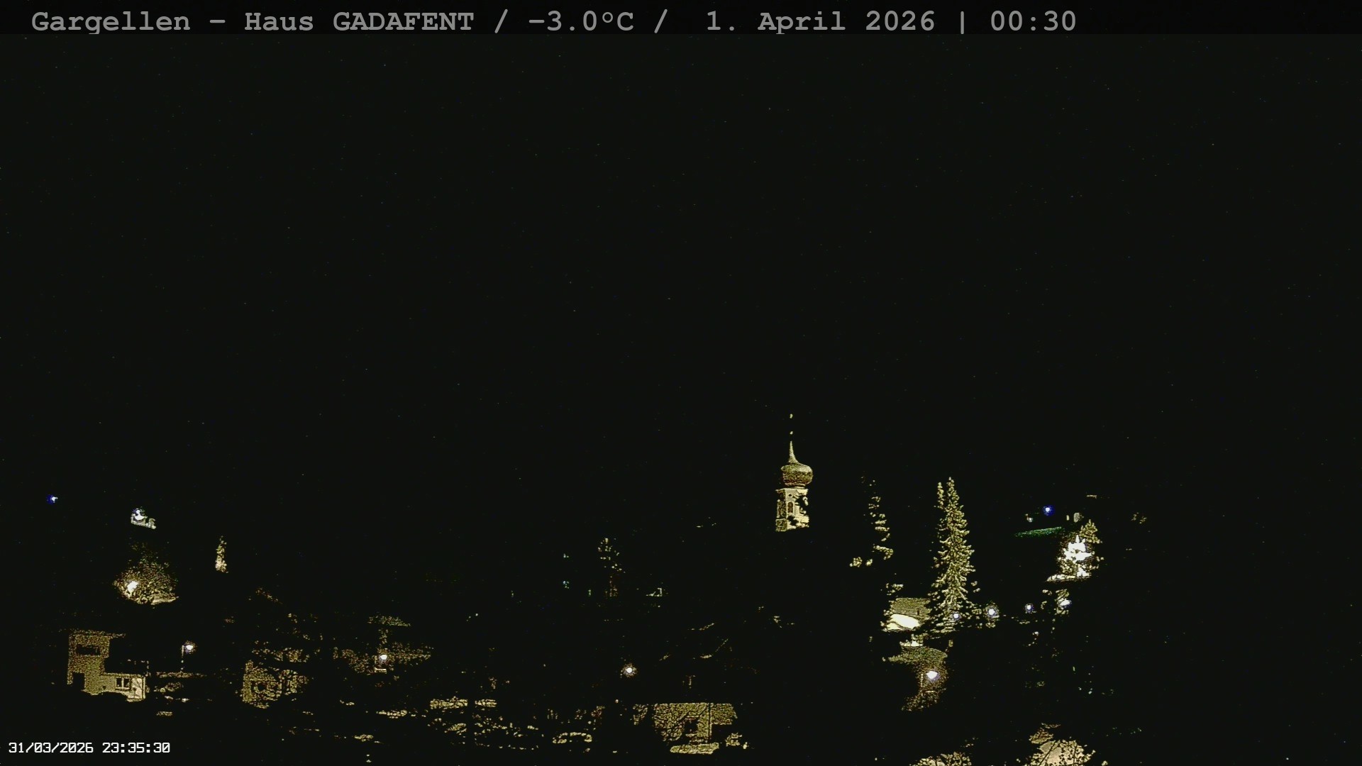 Archived image Webcam Schafberg Gargellen