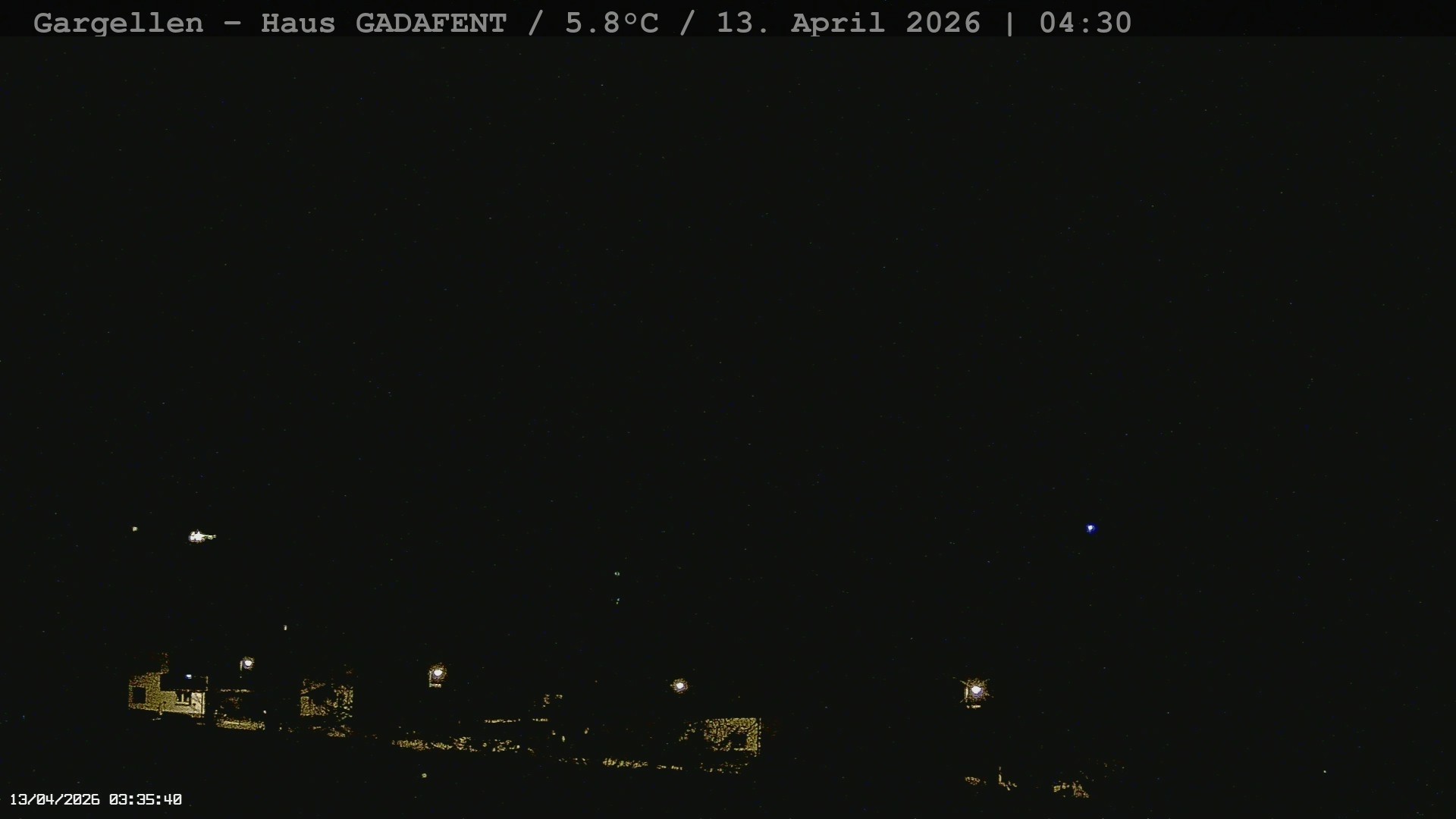 Archived image Webcam Schafberg Gargellen