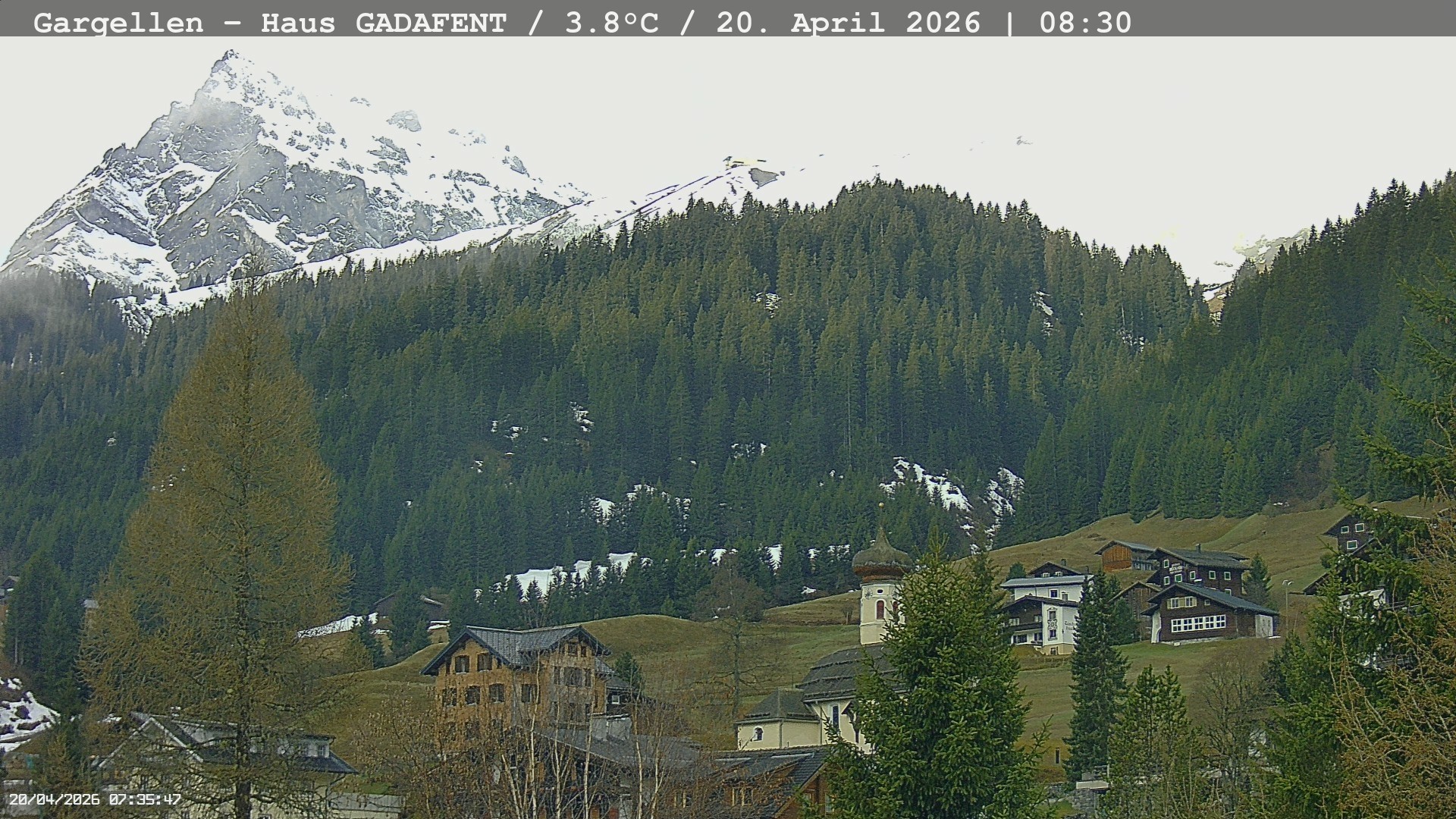 Archiv Foto Webcam Gargellen - Schafberg