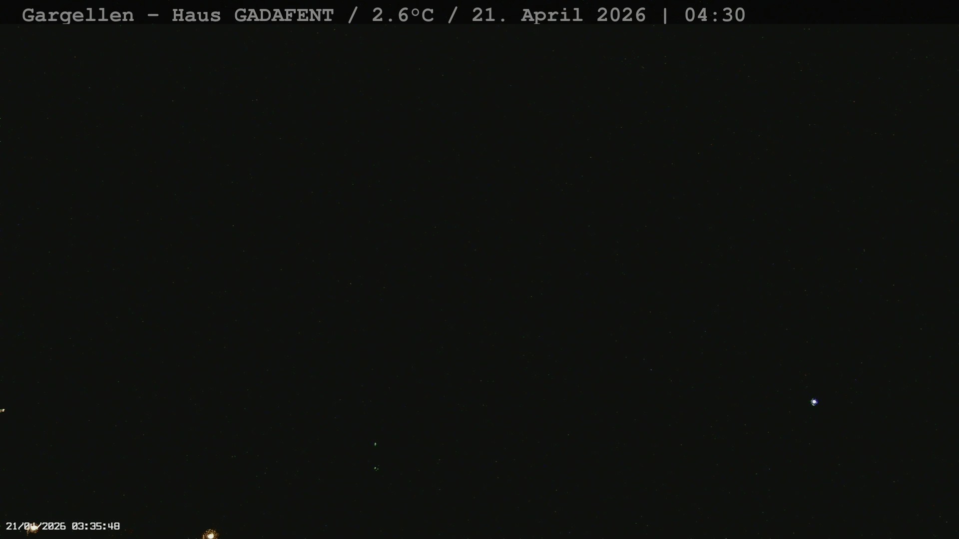 Archiv Foto Webcam Gargellen - Schafberg