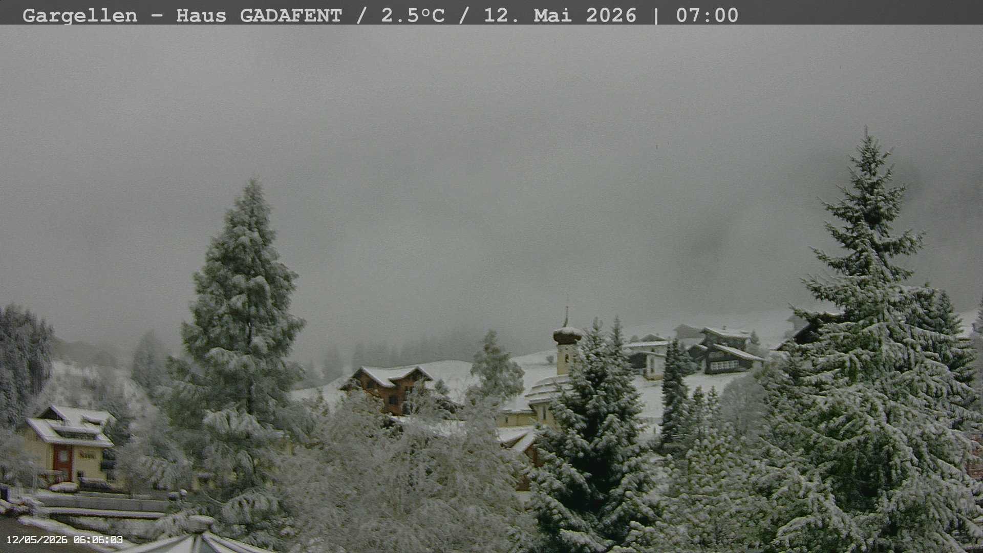 Archived image Webcam Schafberg Gargellen